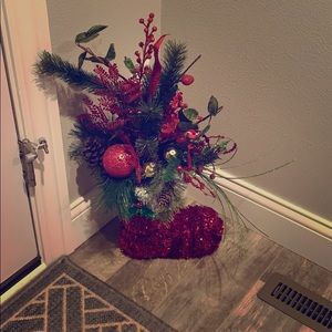 Christmas boot decoration